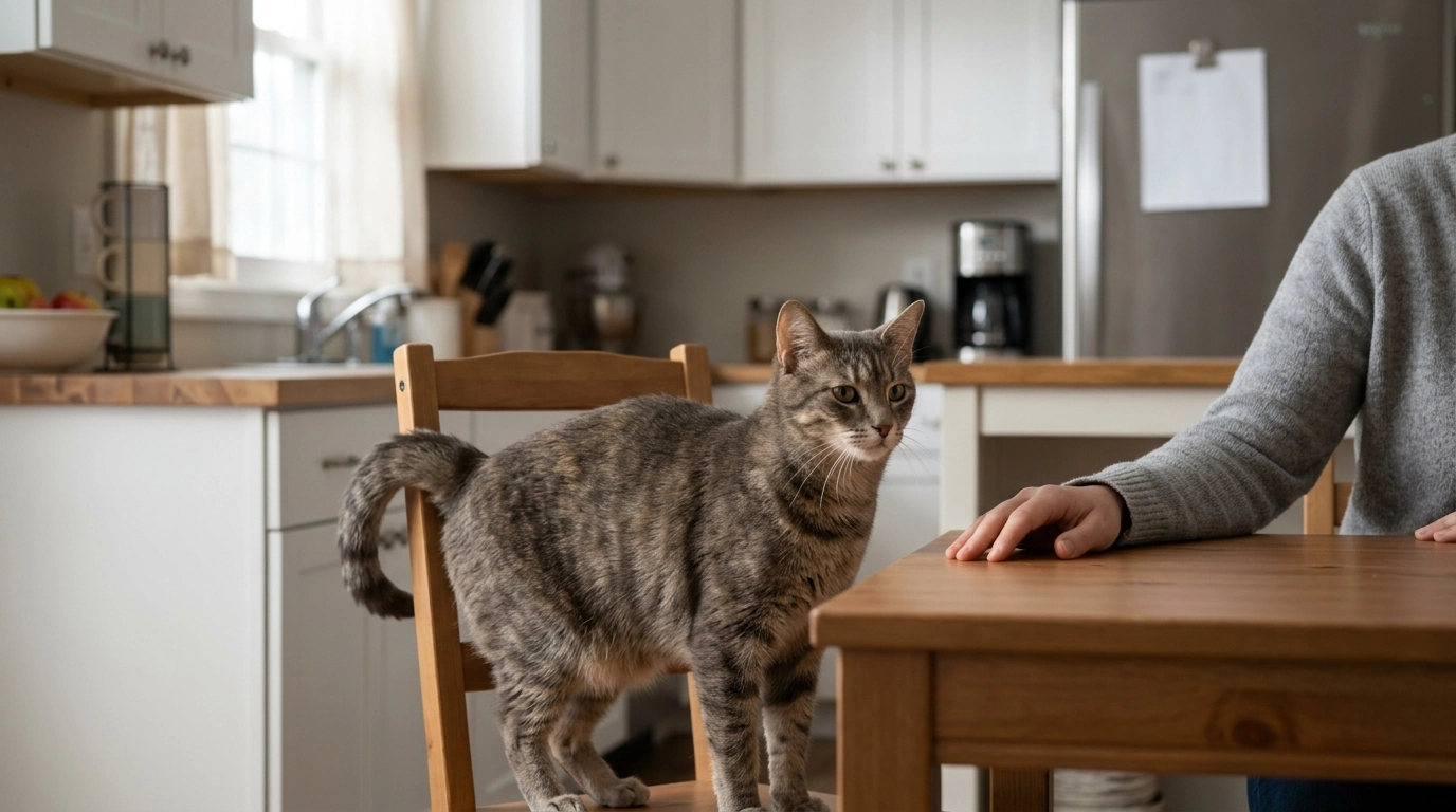 Printable Cat Body Language Cheat Sheet: Signals & Meows